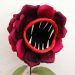 Flor de papel para halloween
