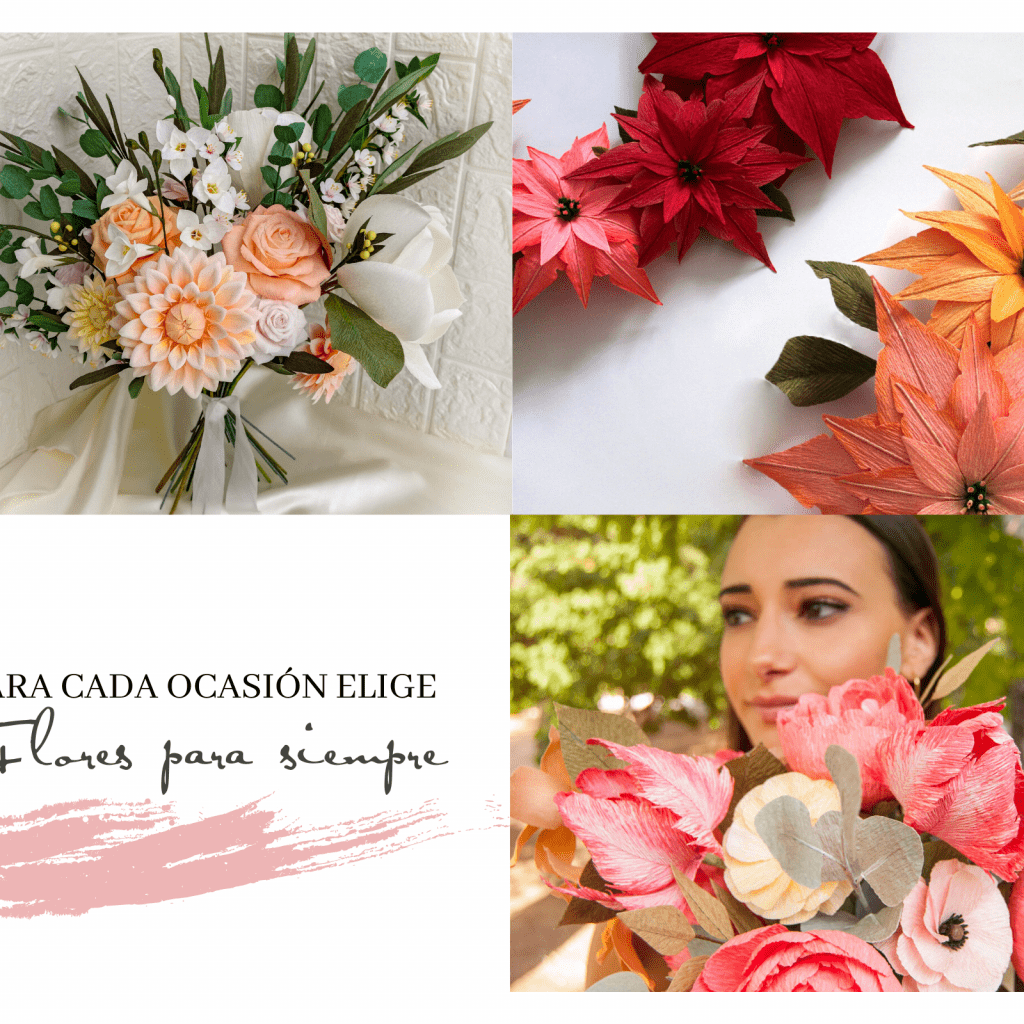 razones para comprar flores de papel