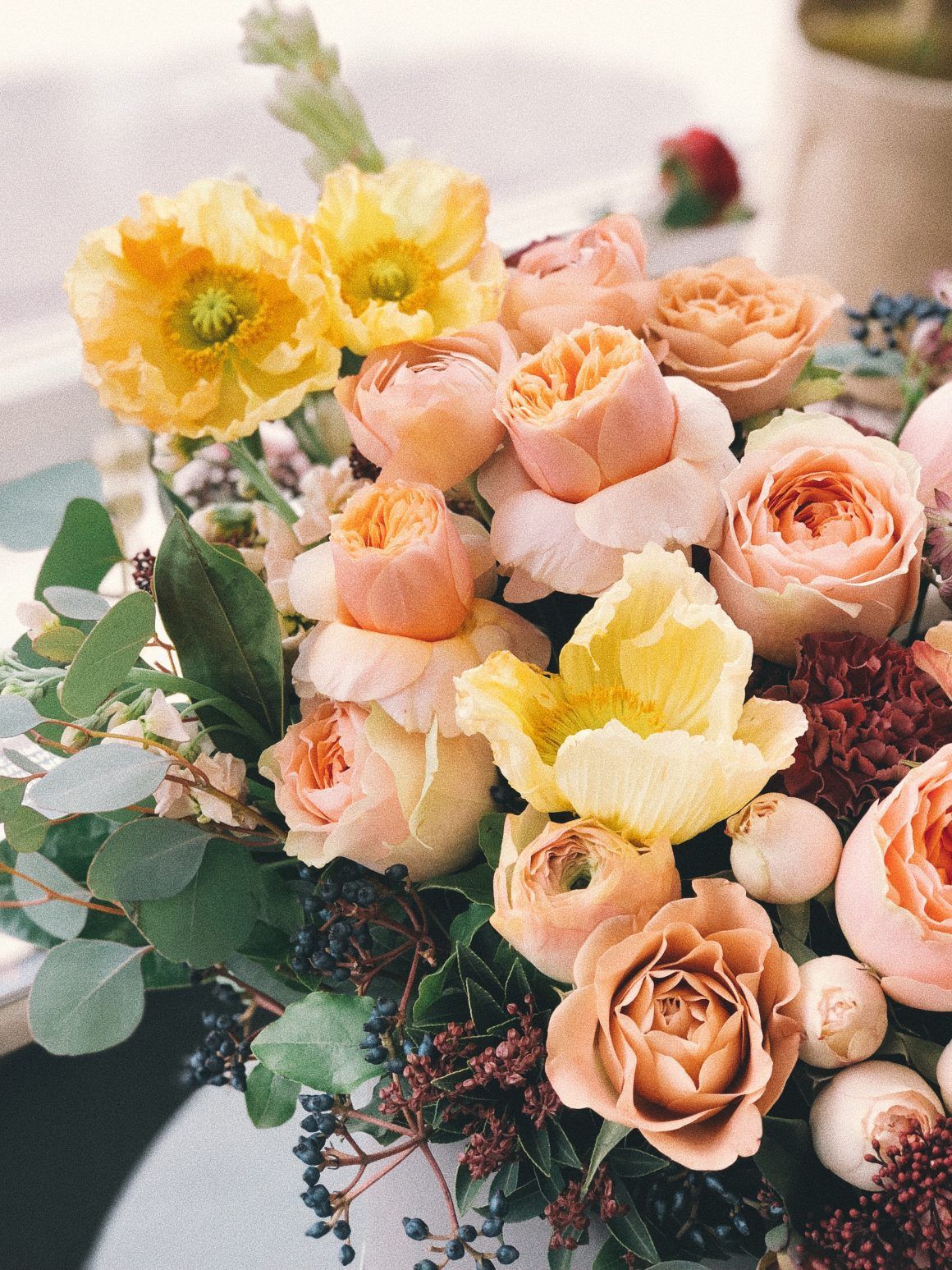 tendencias flores de papel 2021, tendencias ramos de novia 2021, paletas de colores para flores, bodas y eventos 2021