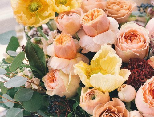 tendencias flores de papel 2021, tendencias ramos de novia 2021, paletas de colores para flores, bodas y eventos 2021