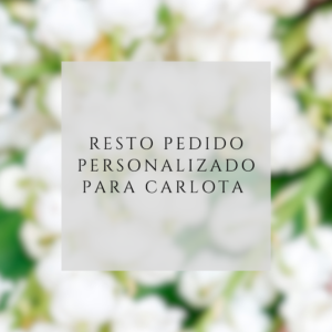 Liquidación reserva pedido Carlota